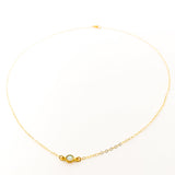 Aurora Held Opal Necklace | Gold - MTT Collective