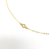 Aurora Held Opal Necklace | Gold - MTT Collective