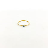 Bella Birthstone Stacking Ring | Gold - MTT Collective