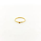 Bella Birthstone Stacking Ring | Gold - MTT Collective