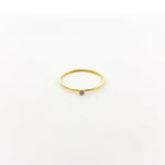 Bella Birthstone Stacking Ring | Gold - MTT Collective