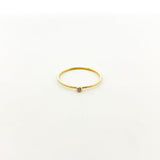 Bella Birthstone Stacking Ring | Gold - MTT Collective