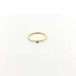 Bella Birthstone Stacking Ring | Gold - MTT Collective