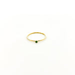 Bella Birthstone Stacking Ring | Gold - MTT Collective