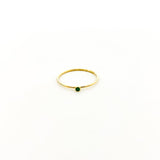 Bella Birthstone Stacking Ring | Gold - MTT Collective