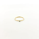 Bella Birthstone Stacking Ring | Gold - MTT Collective