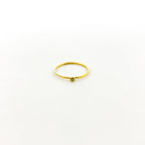 Bella Birthstone Stacking Ring | Gold - MTT Collective