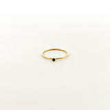 Bella Birthstone Stacking Ring | Gold - MTT Collective