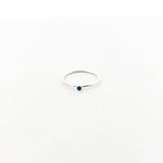 Bella Birthstone Stacking Ring | Silver - MTT Collective
