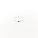Bella Birthstone Stacking Ring | Silver - MTT Collective