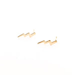 Bolt of Lightning Stud Earrings - MTT Collective