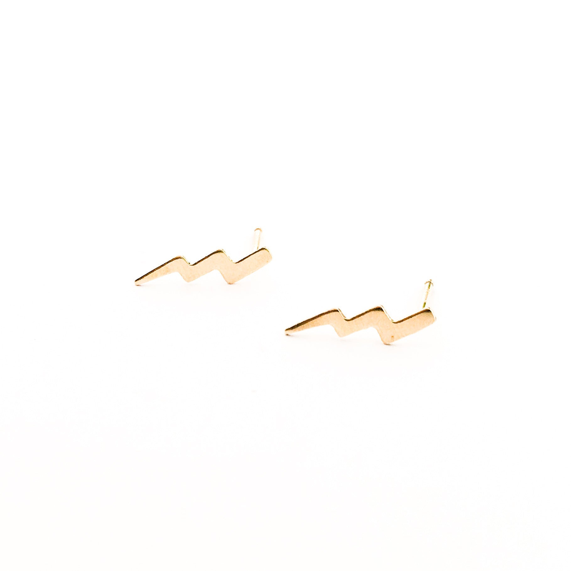 Bolt of Lightning Stud Earrings - MTT Collective