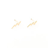 Bolt of Lightning Stud Earrings - MTT Collective