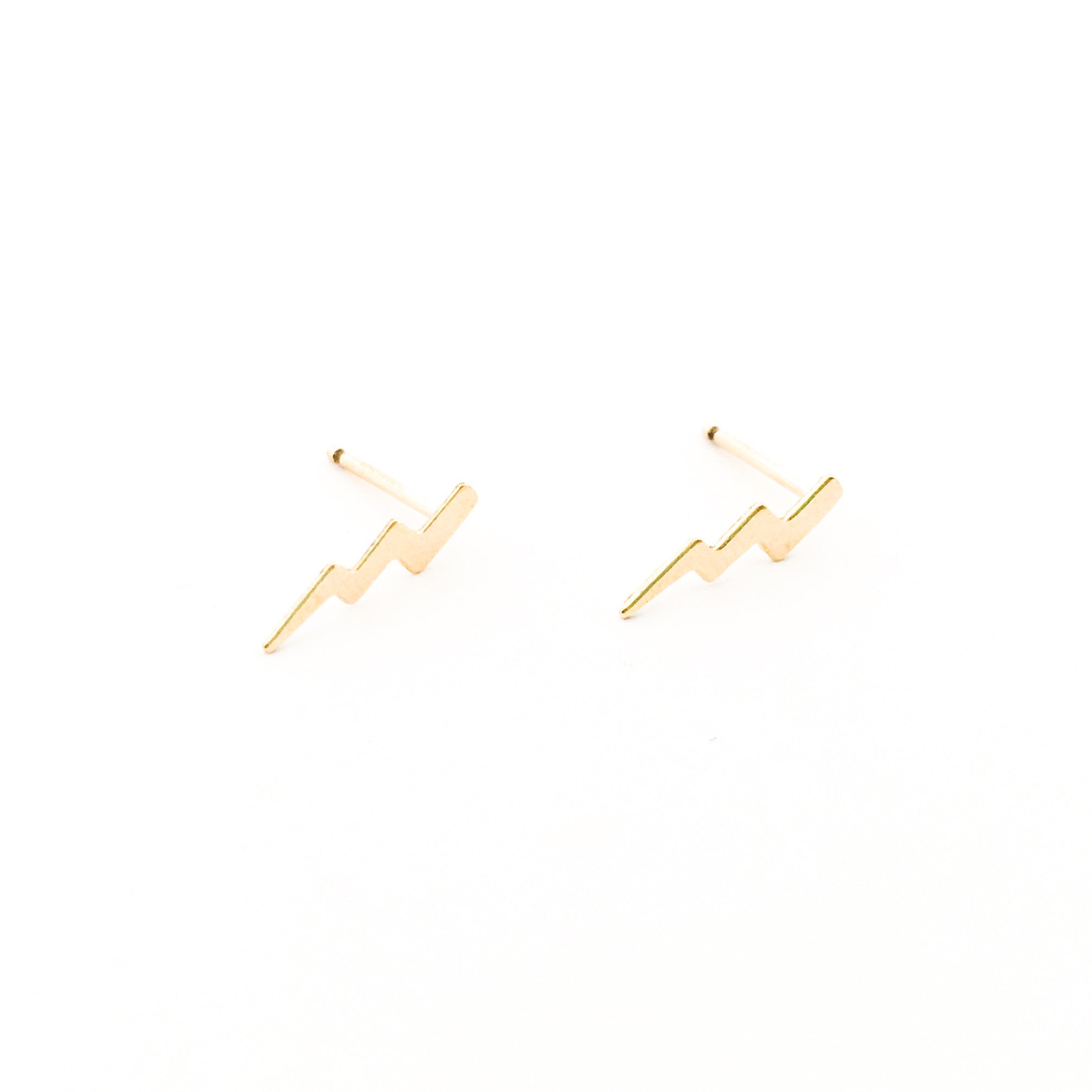 Bolt of Lightning Stud Earrings - MTT Collective