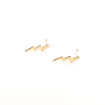 Bolt of Lightning Stud Earrings - MTT Collective