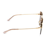 Bree Square Gold + Peach Mirror Sunglasses - MTT Collective