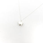 Camila Puff Heart Necklace | Silver - MTT Collective