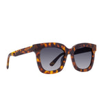Carson Square Amber Tortoise + Blue Steel Sunglasses - MTT Collective