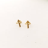 Cross Stud Earrings - MTT Collective