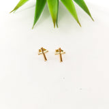 Cross Stud Earrings - MTT Collective