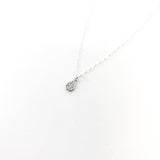 Dahlia Mini Rhinestone Pendant Necklace - MTT Collective