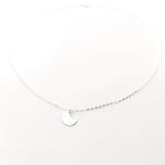 Dainty Moon Necklace | Silver - MTT Collective