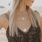 Daphne Mini Double - Sided Queen Elizabeth Coin Necklace | Gold - MTT Collective