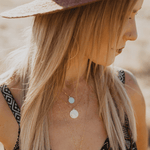 Daphne Mini Double - Sided Queen Elizabeth Coin Necklace | Gold - MTT Collective