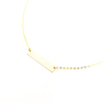 Dorian Bar Necklace - MTT Collective