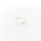 Double Heart Ring | Silver - MTT Collective