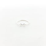 Double Heart Ring | Silver - MTT Collective