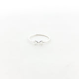 Double Heart Ring | Silver - MTT Collective