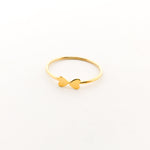 Double Heart Stacking Ring | Gold - MTT Collective