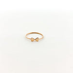 Double Heart Stacking Ring | Rose Gold - MTT Collective