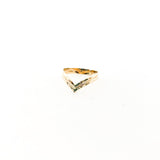 Double V Ring | Gold - MTT Collective