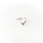 Double V Ring | Silver - MTT Collective
