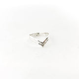 Double V Ring | Silver - MTT Collective