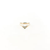 Double V Ring | Silver & Gold - MTT Collective