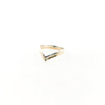 Double V Ring | Silver & Gold - MTT Collective