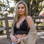 Crochet Lace Longline Bralette - MTT Collective