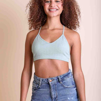 Tattoo Mesh Racerback Bralette - MTT Collective