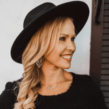 Eden Brushed Diamond Pattern Earrings - MTT Collective