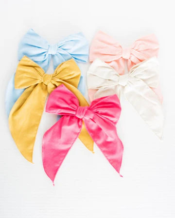 ELANORE CLIP BOW - SPRING COLORS - MTT Collective