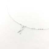 Eleanor Awareness Ribbon Necklace | Silver - MTT Collective