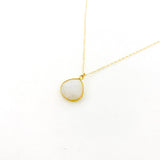 Eliana Drop Moonstone Necklace - MTT Collective