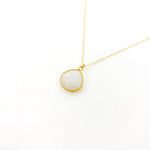 Eliana Drop Moonstone Necklace - MTT Collective