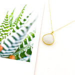 Eliana Drop Moonstone Necklace - MTT Collective