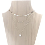 Elizabeth Mini Coin Necklace Set | Silver - MTT Collective