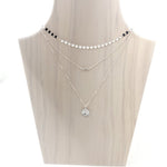 Elizabeth Mini Coin Necklace Set | Silver - MTT Collective