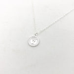 Elizabeth Mini Coin Necklace | Silver - MTT Collective
